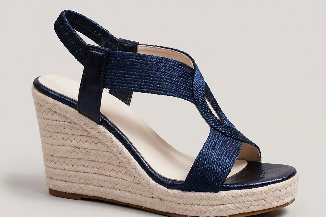 Noelle | Knit Open Toe Heels