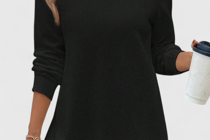 Nadyalyn | Elegant O-Neck Long Sleeve