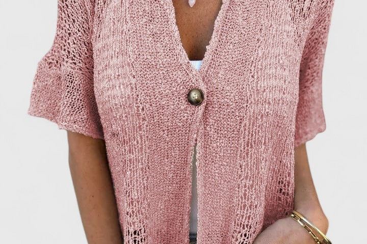 Calista | Elegant Knitted Shirt