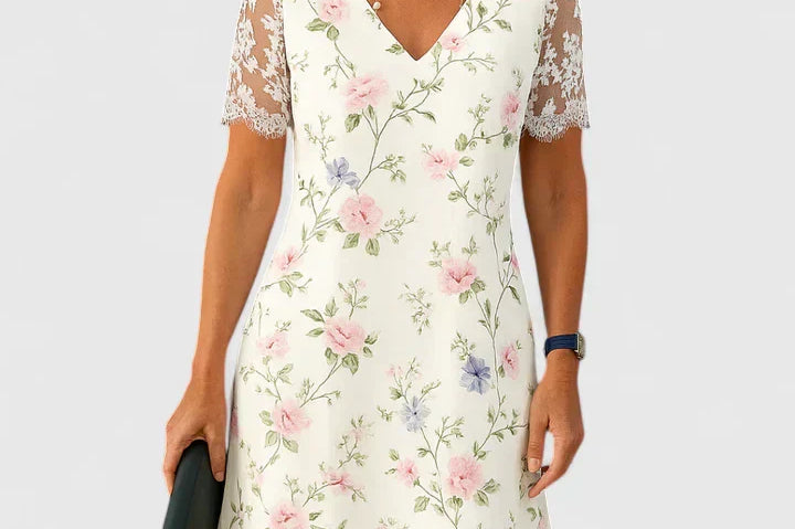 Brislyn | Elegant Midi Dress