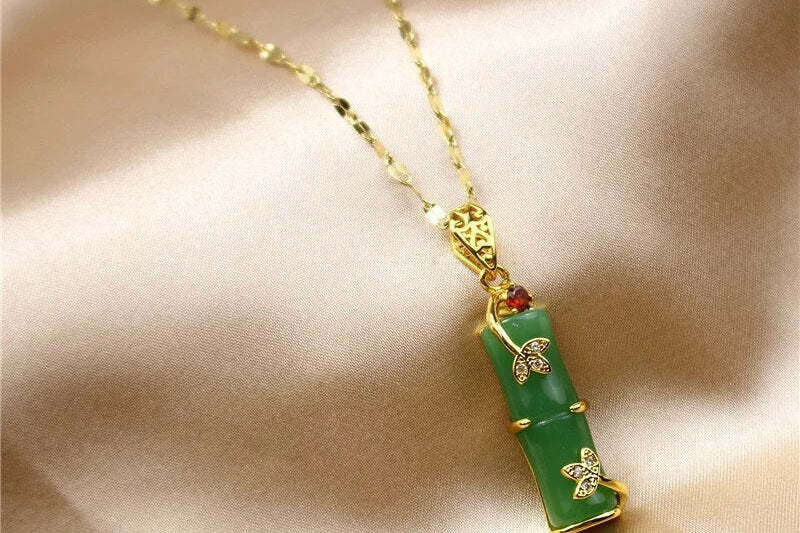 Jade Amulet Necklace