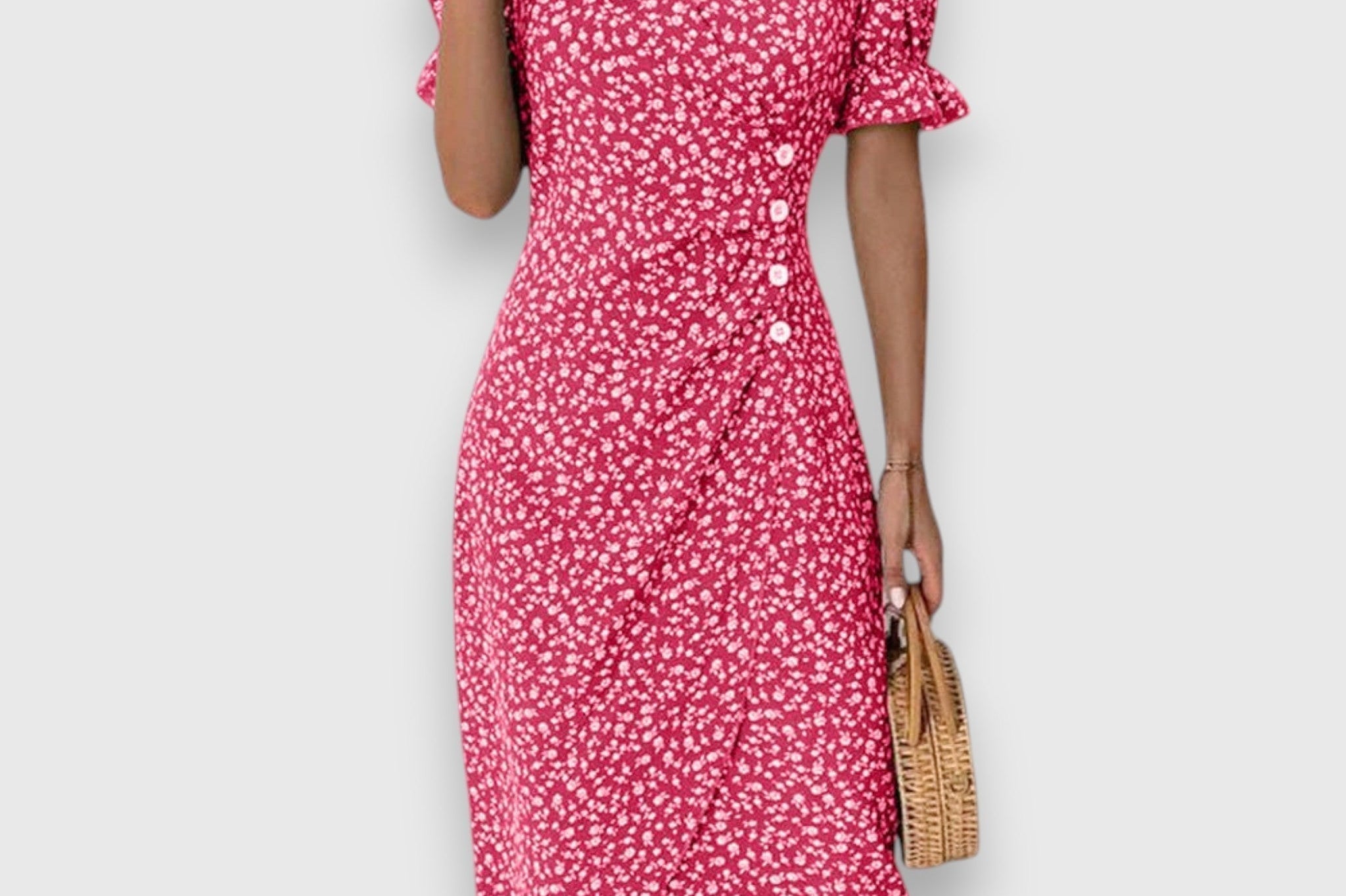 Tessina – Elegant Floral Dress
