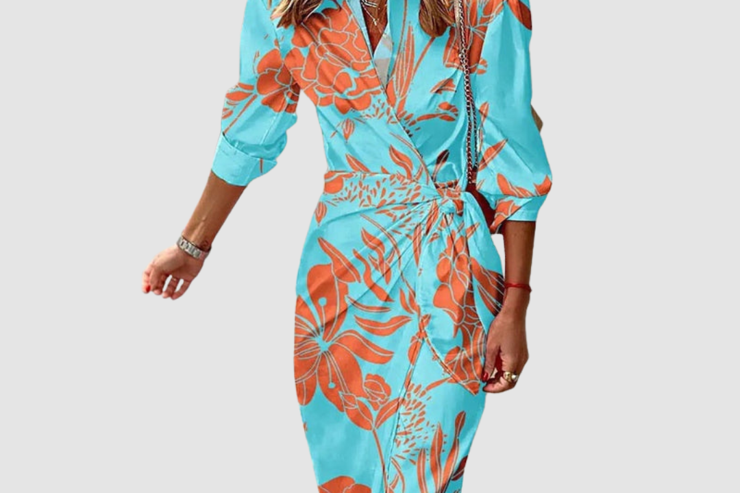 Arlissa | Elegant Striped Dress