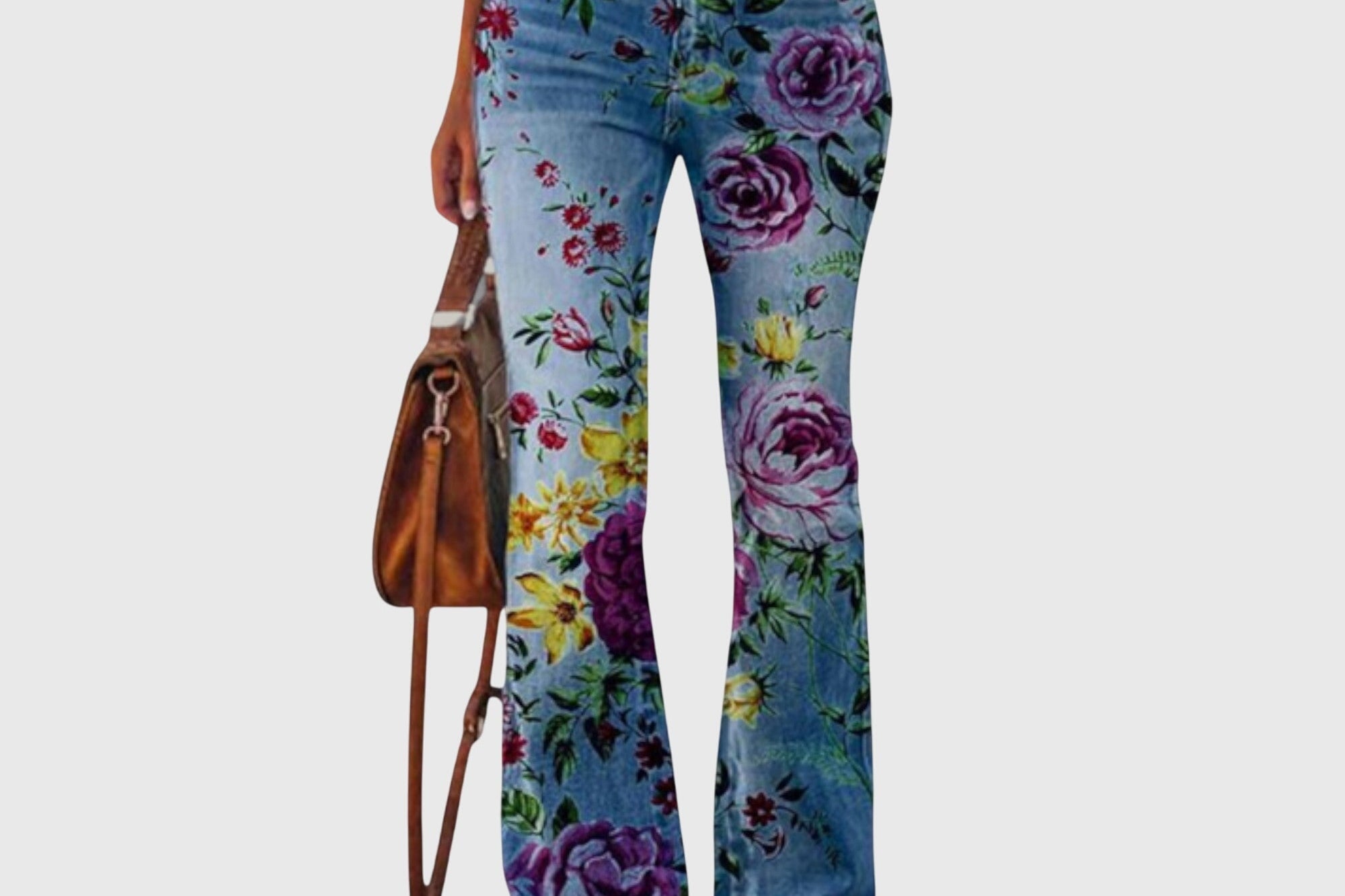 Pants with Flowers