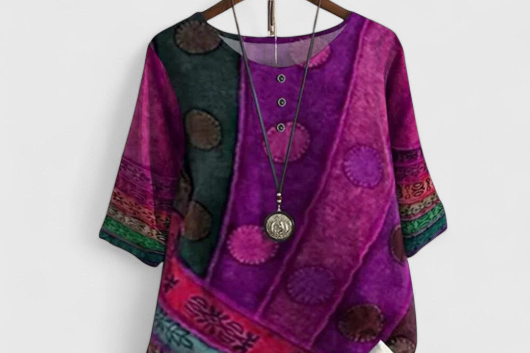 Auralie | Elegant Boho Top