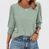 Green Floral Pattern