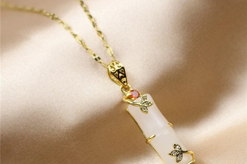 Jade Amulet Necklace