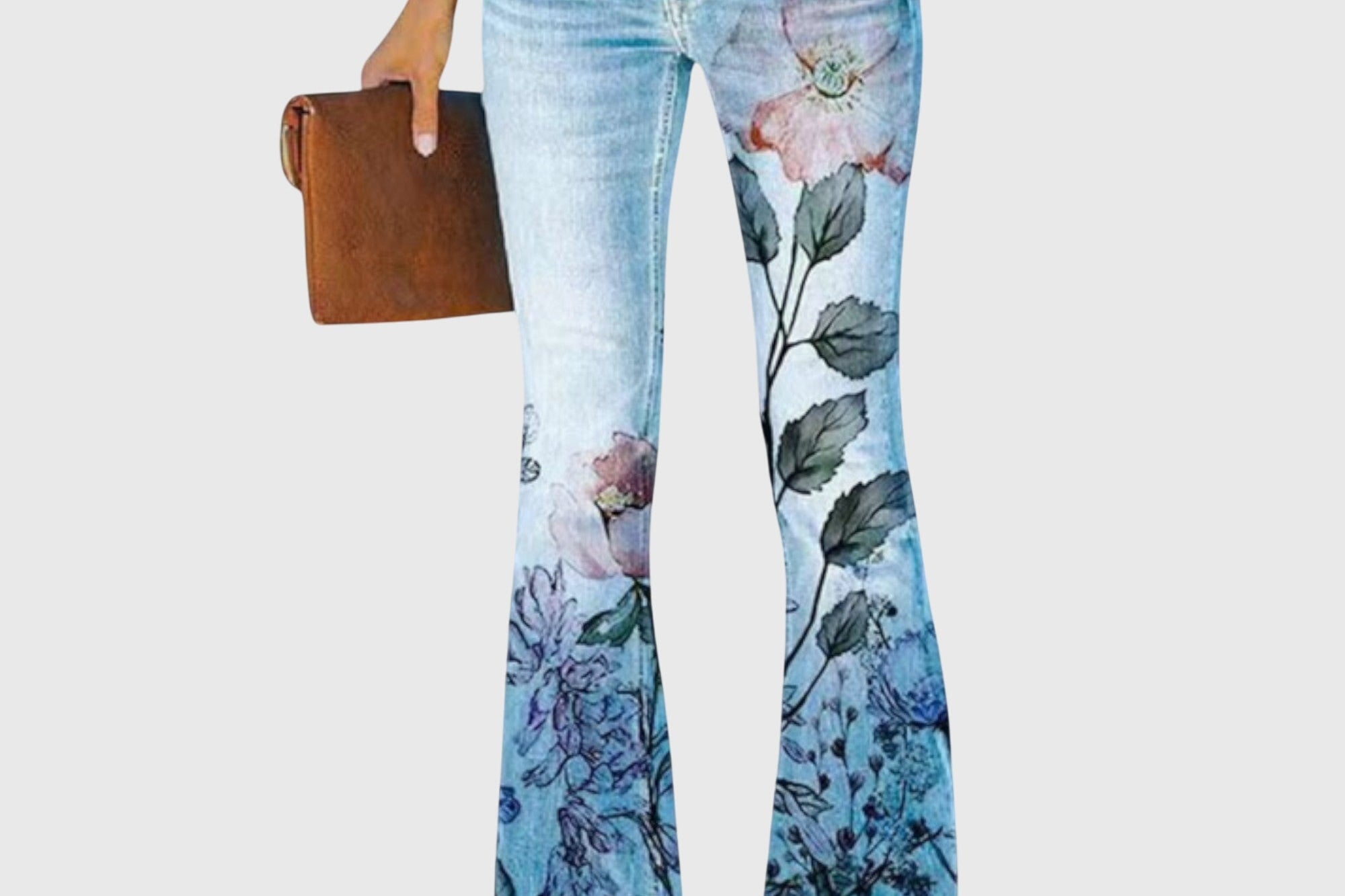Pants with Flowers