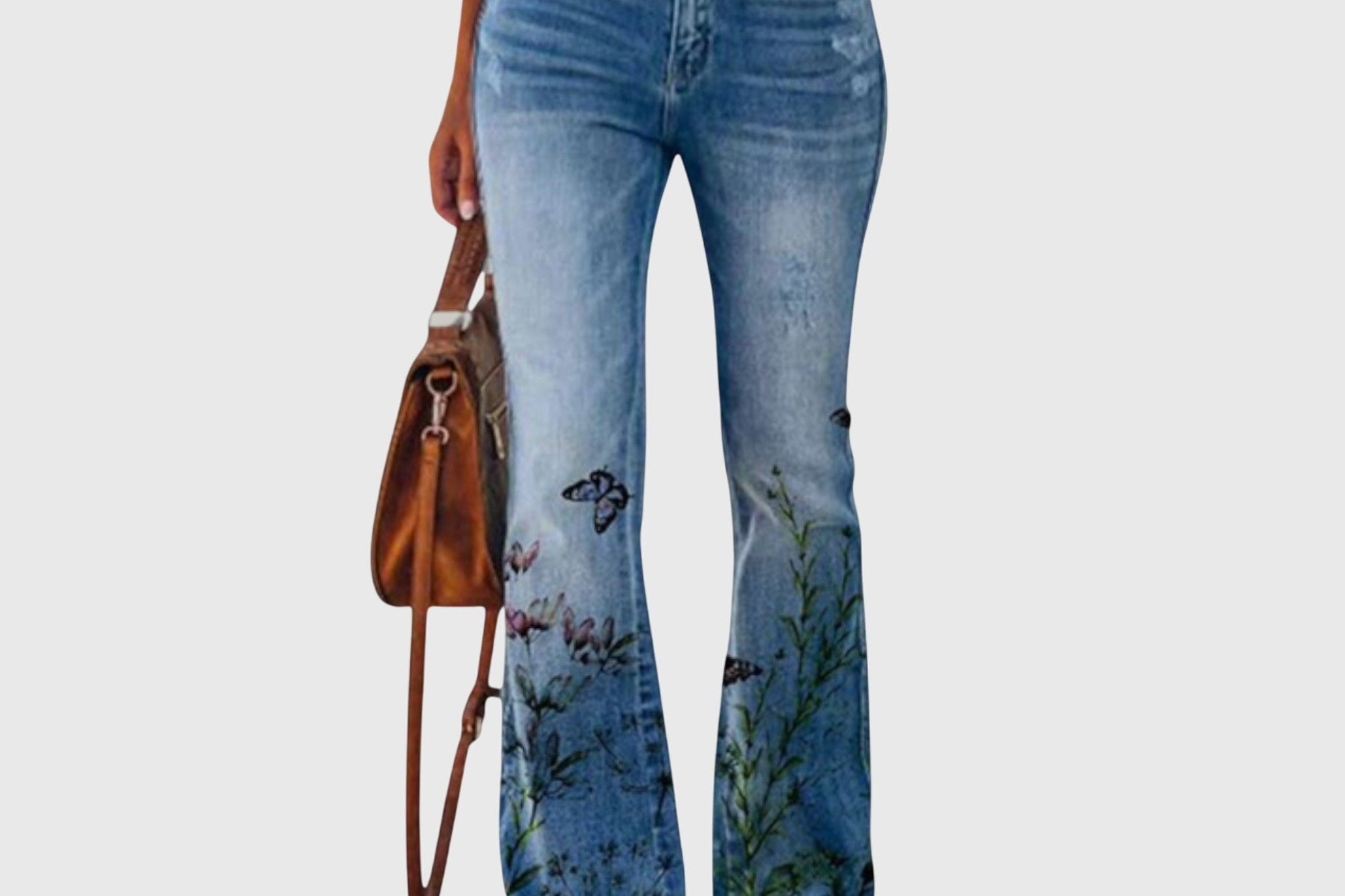 Pants with Flowers