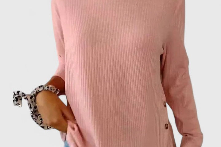 Megan™ | Elegant Crew Top