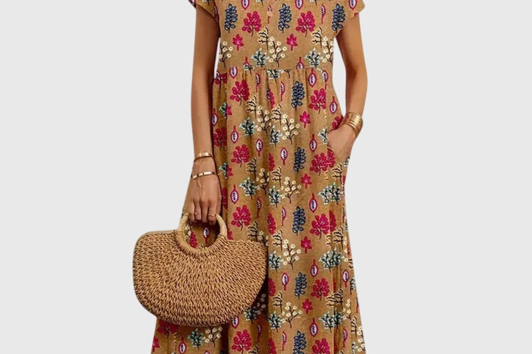 Valencia™  | Chic Floral Dress