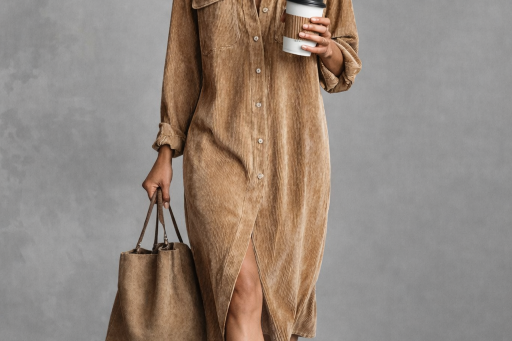 Aurovia | Flared Hem Dress