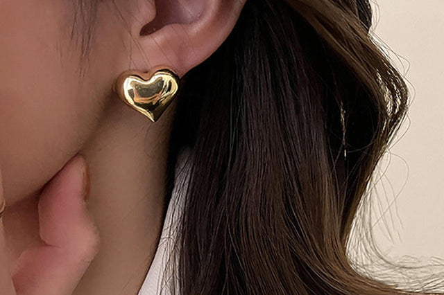 Elegant Heart Earrings
