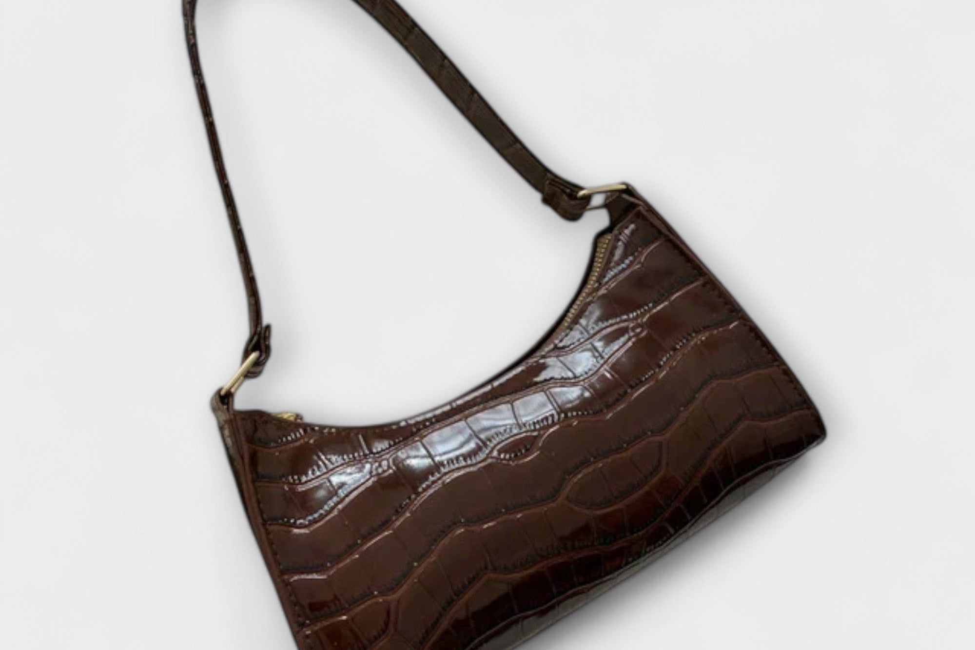Olivia - Shiny Leather Bag