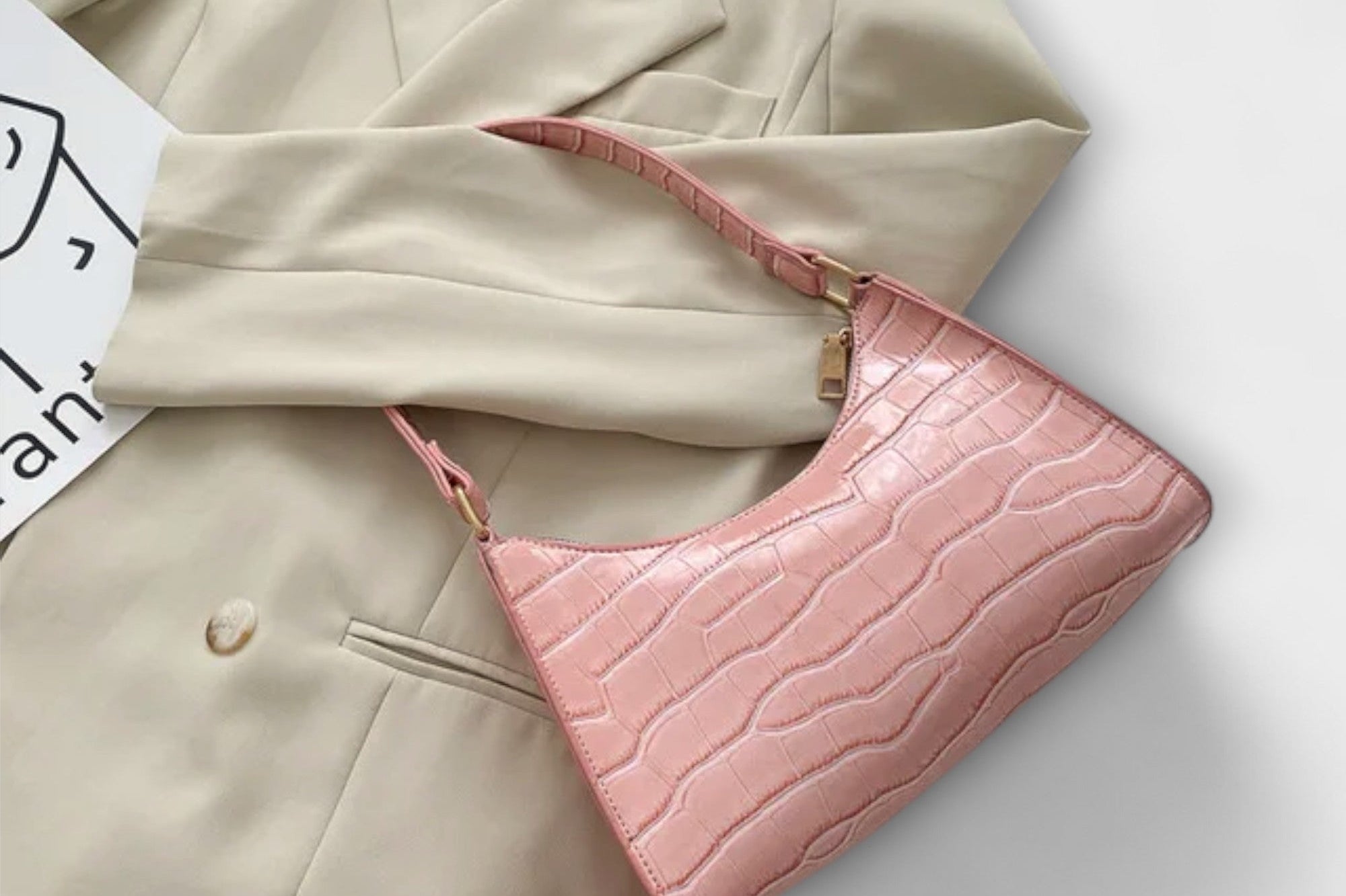 Olivia - Shiny Leather Bag