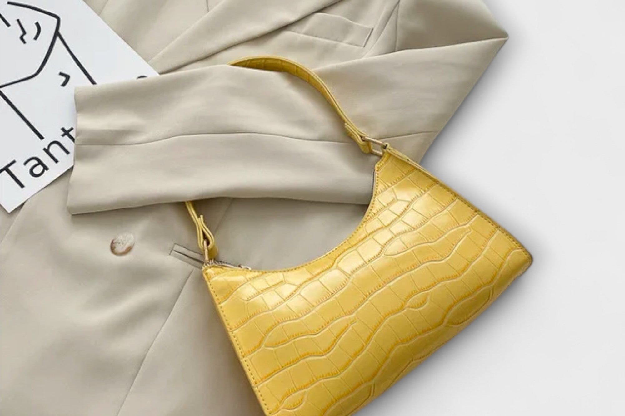 Olivia - Shiny Leather Bag