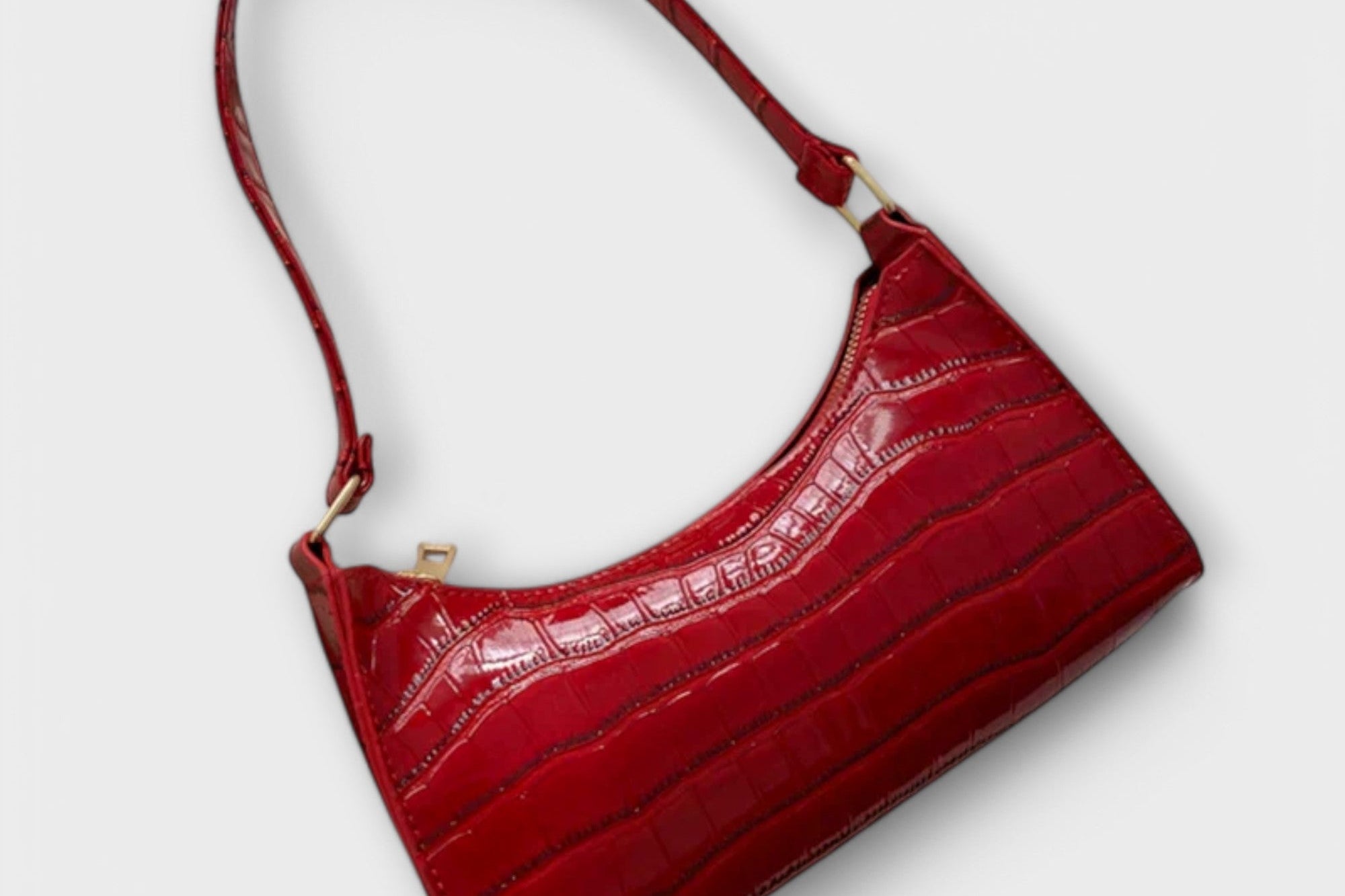 Olivia - Shiny Leather Bag