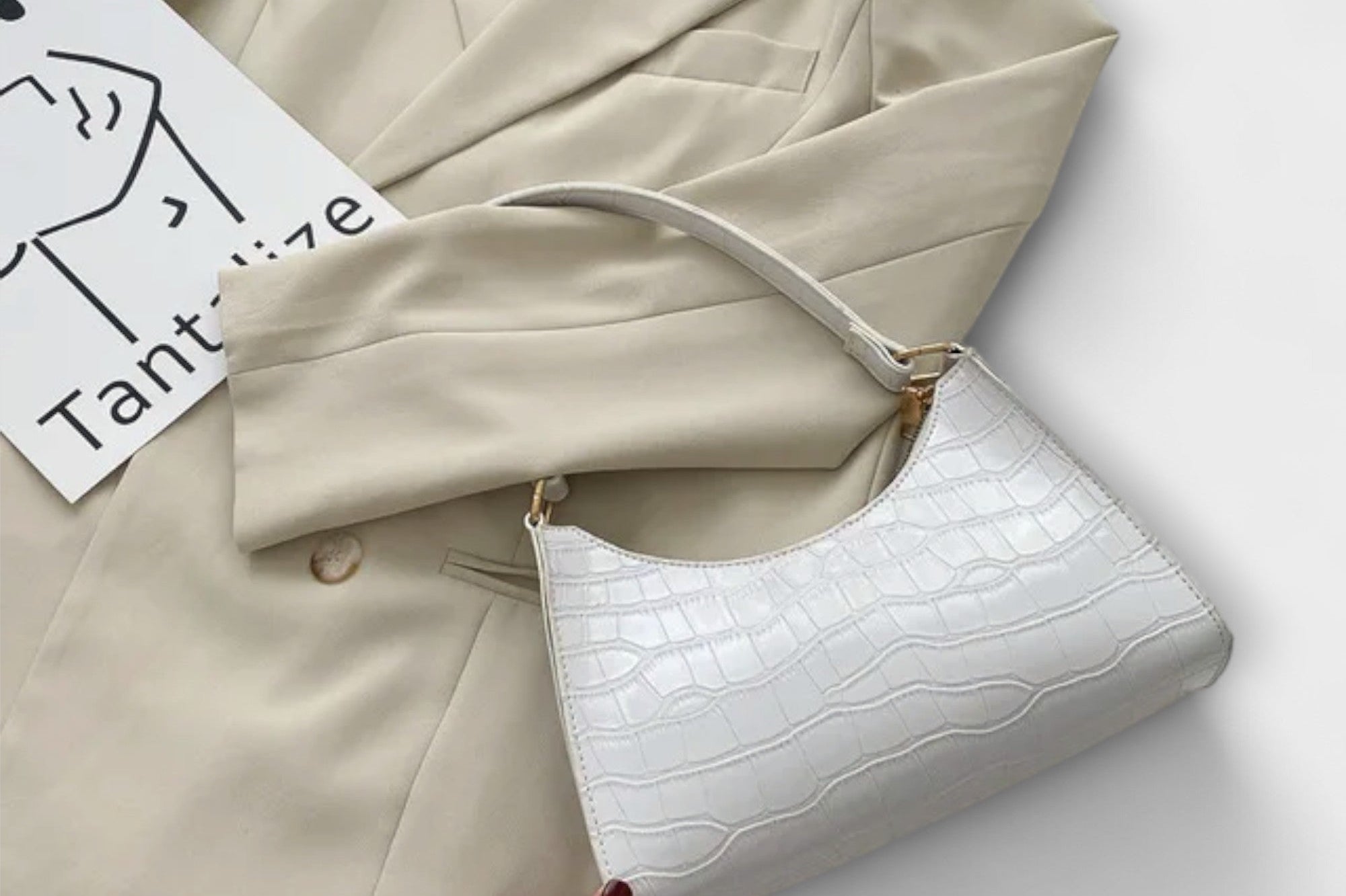 Olivia - Shiny Leather Bag