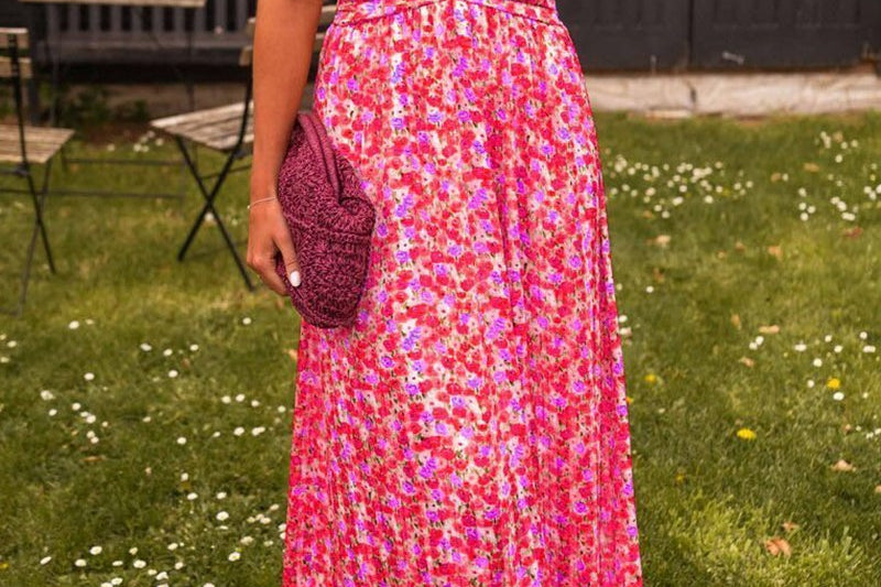 Faith | Elegant Floral Long Dress