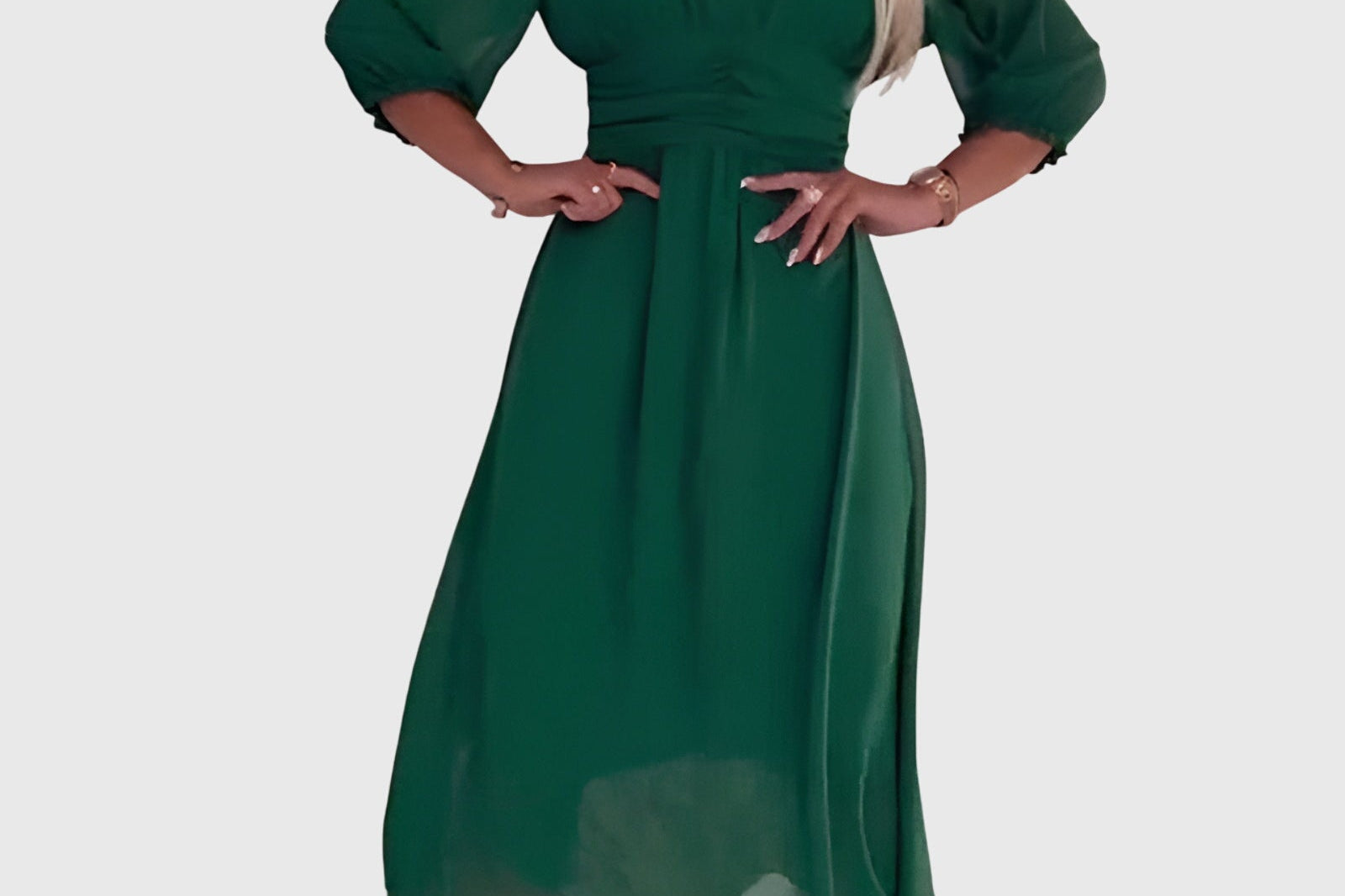 Chloe™ | Lightweight Silky Chiffon Dress