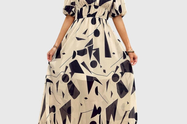 Merlin™ | Flattering Floral Midi Dress