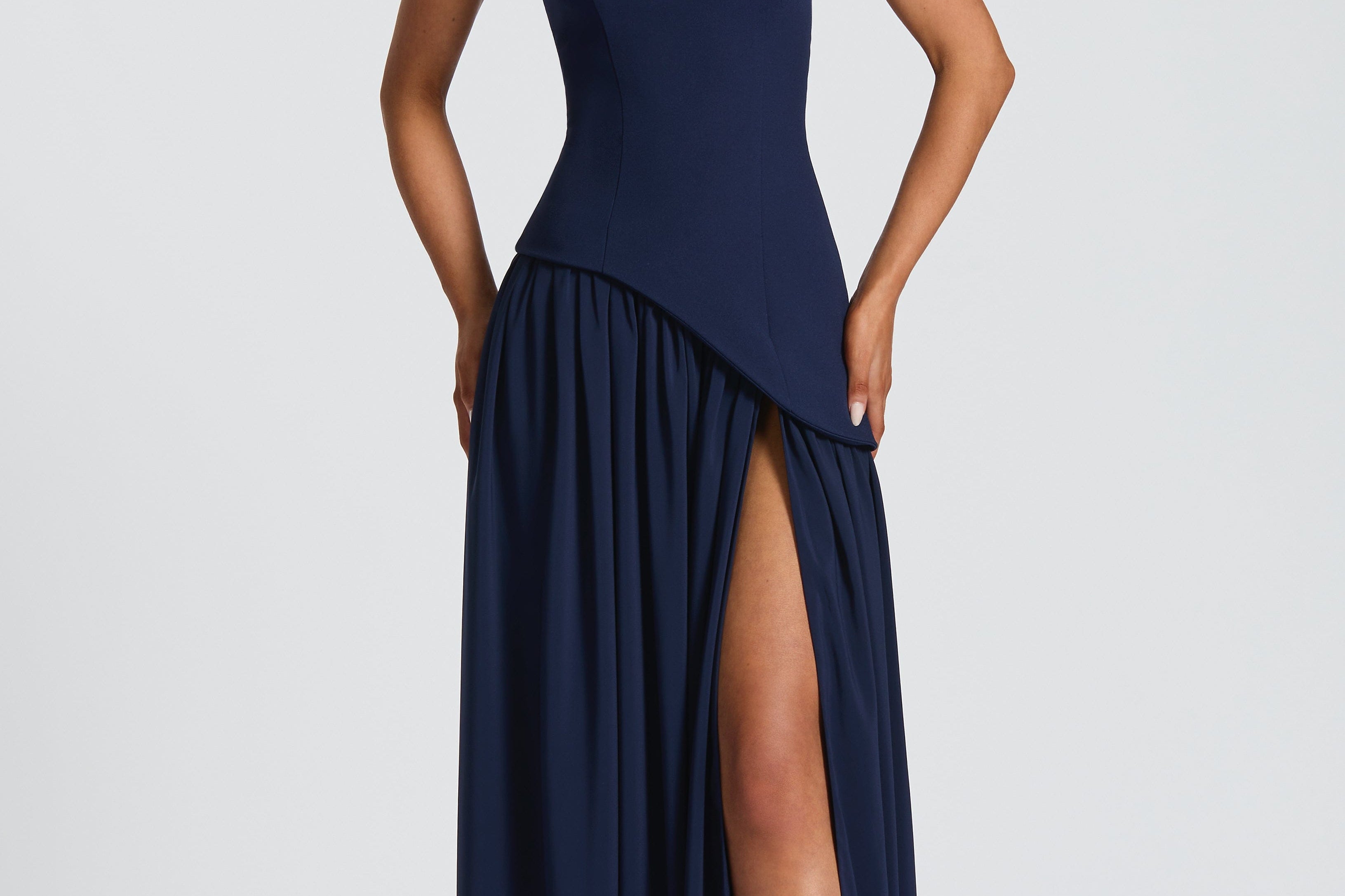 Valentina | Chic Slit Maxi Dress