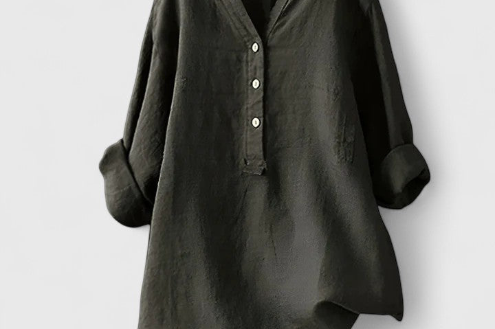 Larienne | Elegant Button-Front Shirt