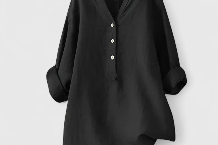 Larienne | Elegant Button-Front Shirt