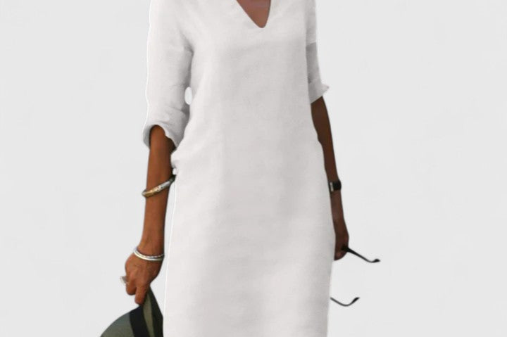 Taylor | Comfortable V-Neck Dress