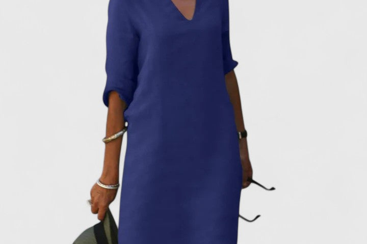Taylor | Comfortable V-Neck Dress