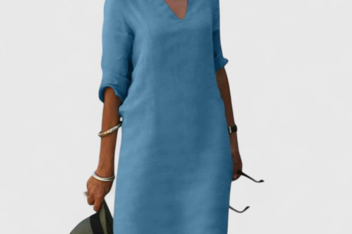 Taylor | Comfortable V-Neck Dress