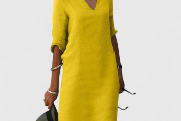 Taylor | Comfortable V-Neck Dress