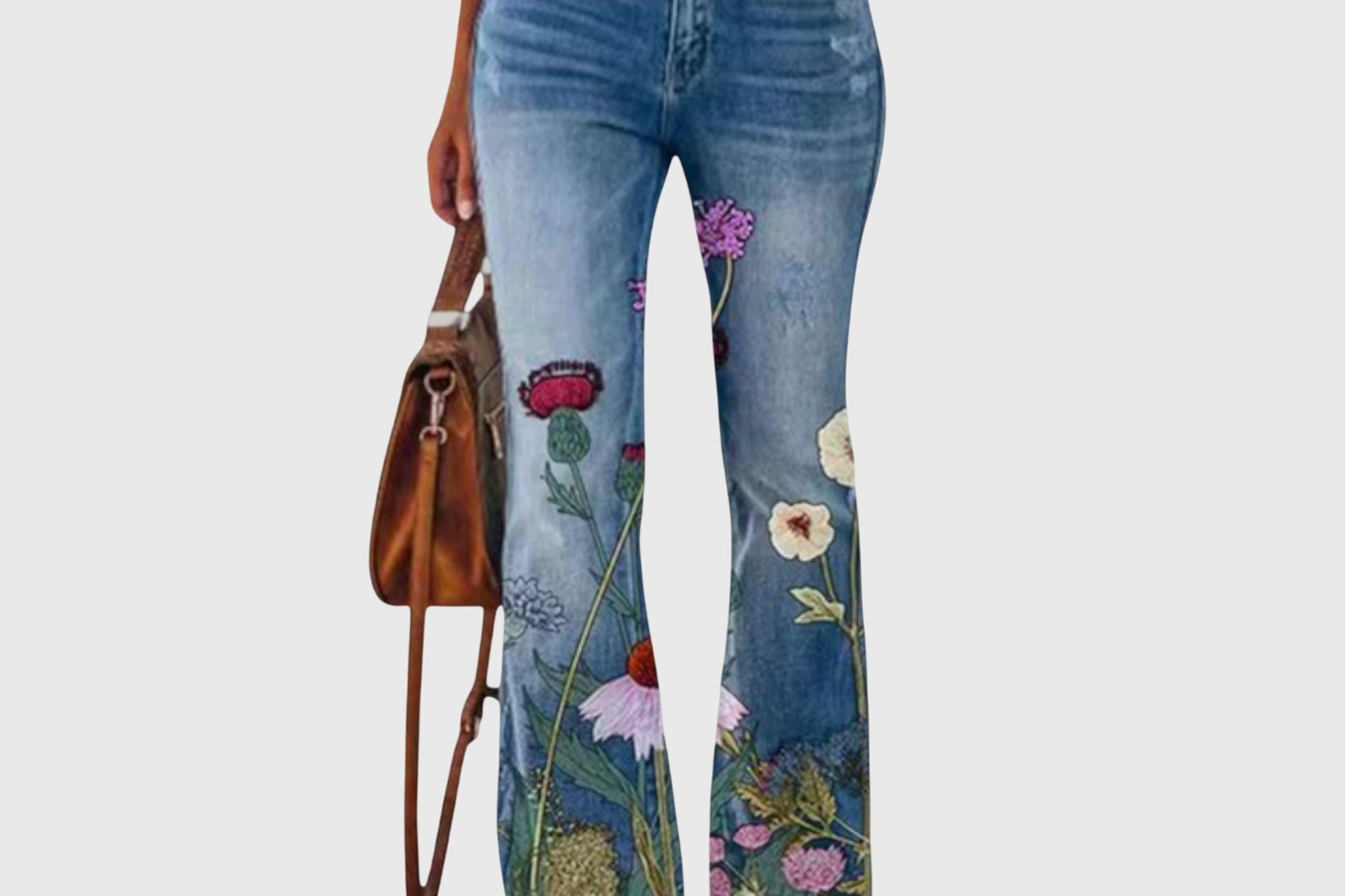 Pants with Flowers