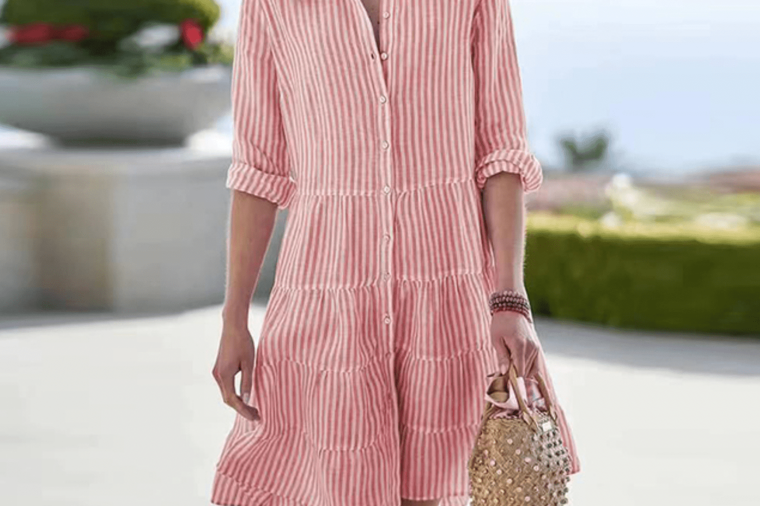 Lolita | Breezy Striped Dress