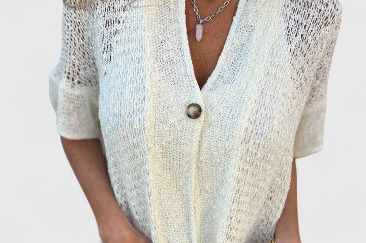 Calista | Elegant Knitted Shirt
