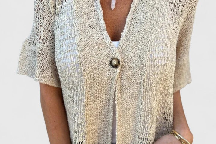 Calista | Elegant Knitted Shirt